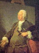 PERRONNEAU, Jean-Baptiste Portrait of the Painter Jean-Baptiste Oudry oil painting reproduction